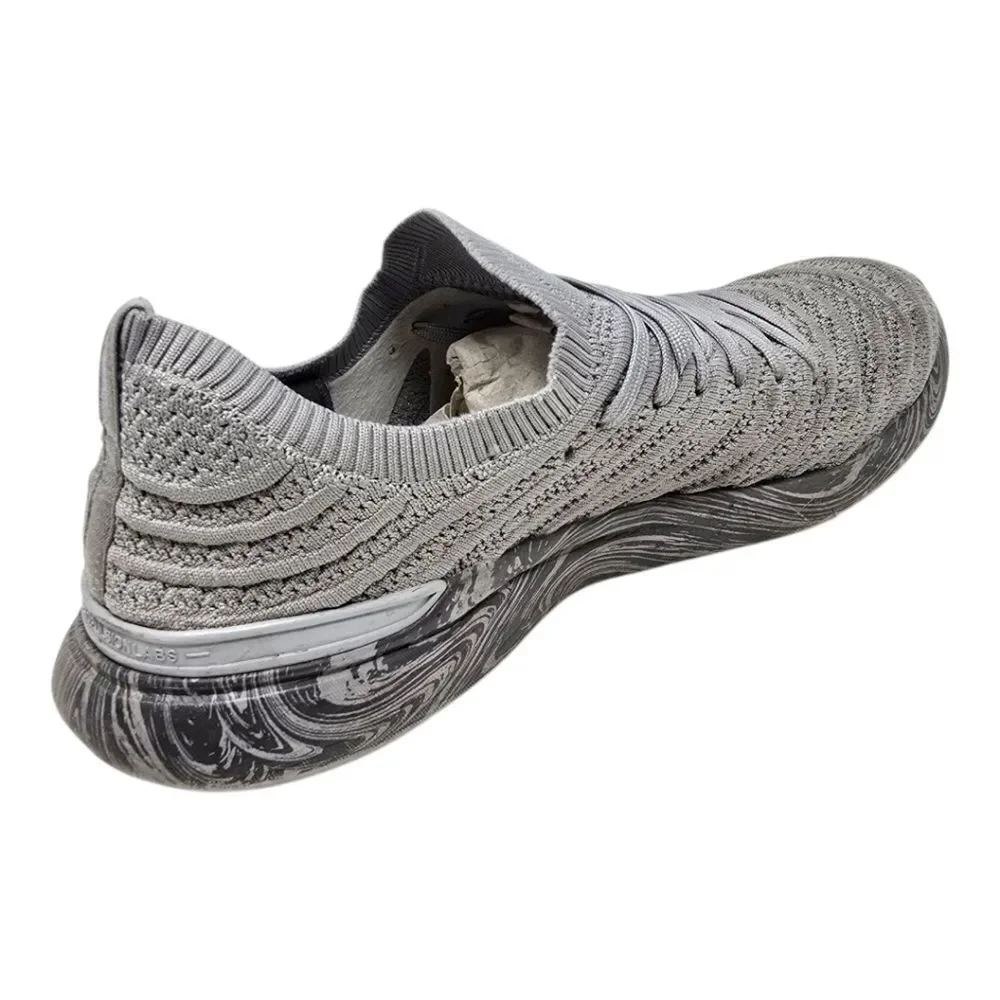 APL Athletic Propulsion Labs Gray Techloom Wave Mens Running Sneakers Size 13